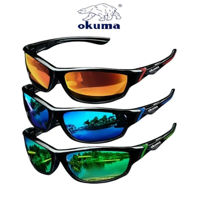 Okuma Polarized Fishing Sunglasses | UV400 Anti-Glare Outdoor Sports Eyewear