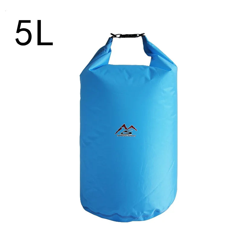 Heavy-Duty Waterproof Dry Bag | 5L–70L | Camping, Kayak & Fishing Use
