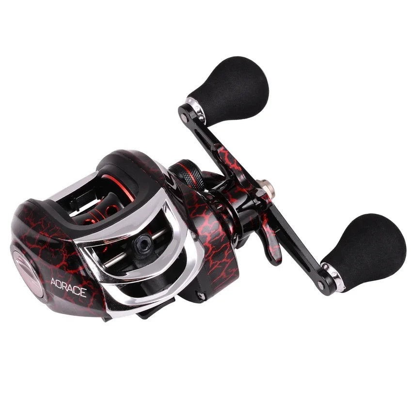 Baitcaster Reel | 7.2:1 High-Speed Gear Ratio | 8–10KG Max Drag | Lightweight Lure Casting Reel