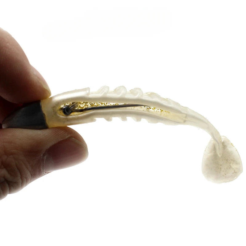 Soft Paddle Tail Jigging Lure | 10cm 15g / 13cm 26g Pre-Rigged Swimbait | Saltwater Fishing Bait