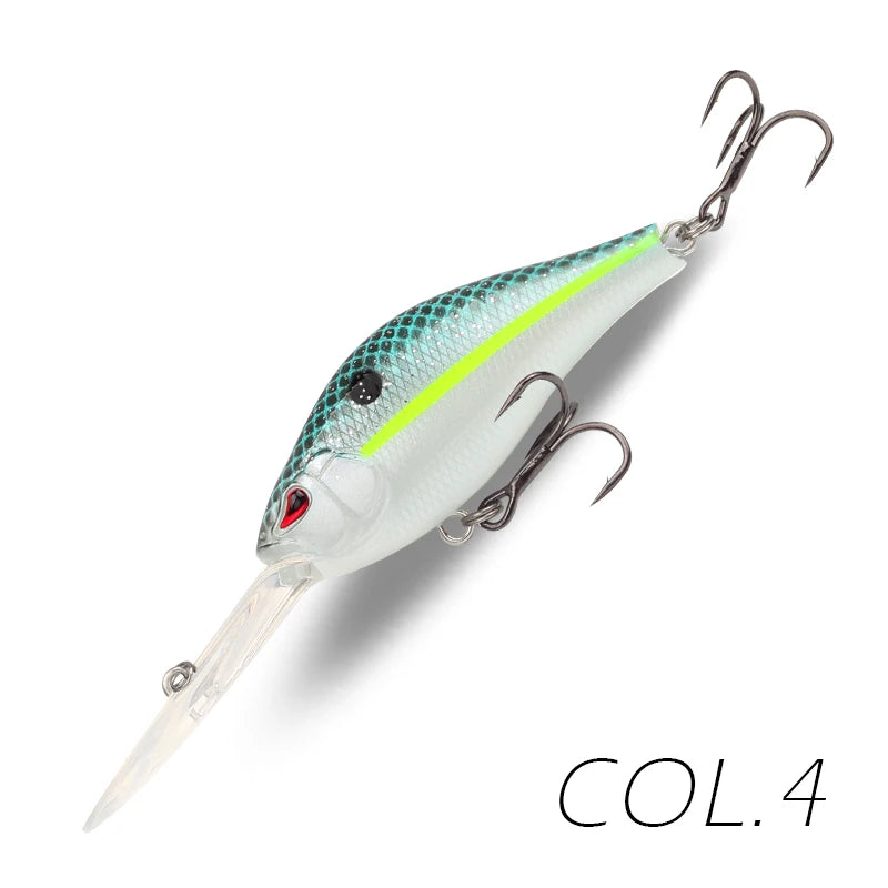 Magic Works 65mm Floating Crankbait | 13.5g Hardbody Fishing Lure