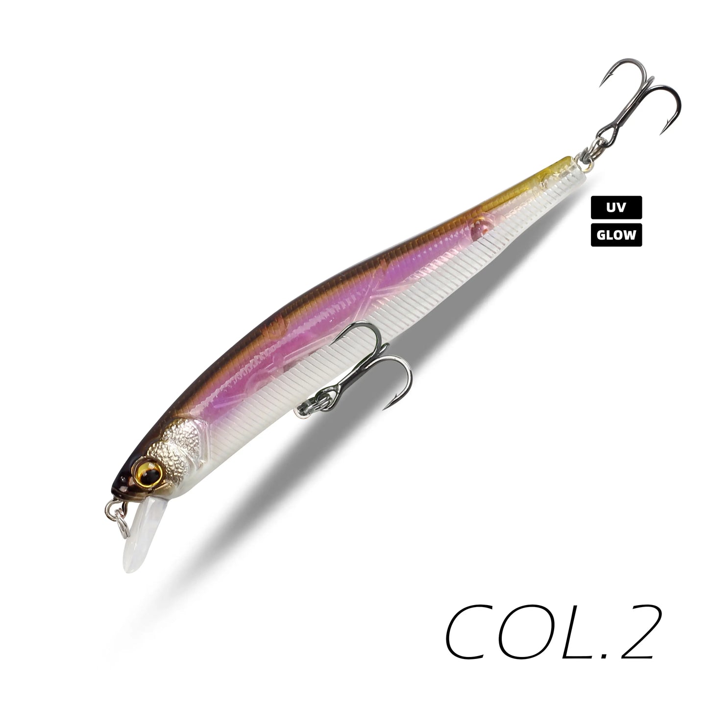 Magic Works 80mm Suspending Minnow Lure | 5.1g Jerkbait Hardbody