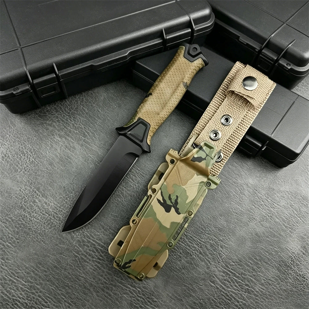 Fixed Blade Knife | 8Cr13Mov Steel | Ergonomic Handle | Includes Sheath