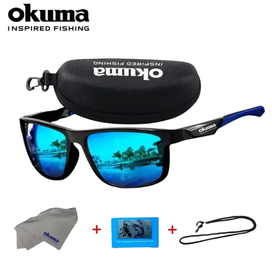 Okuma Polarized Sunglasses | UV400 Protection | Anti-Glare Outdoor Eyewear for Fishing, Cycling & Driving