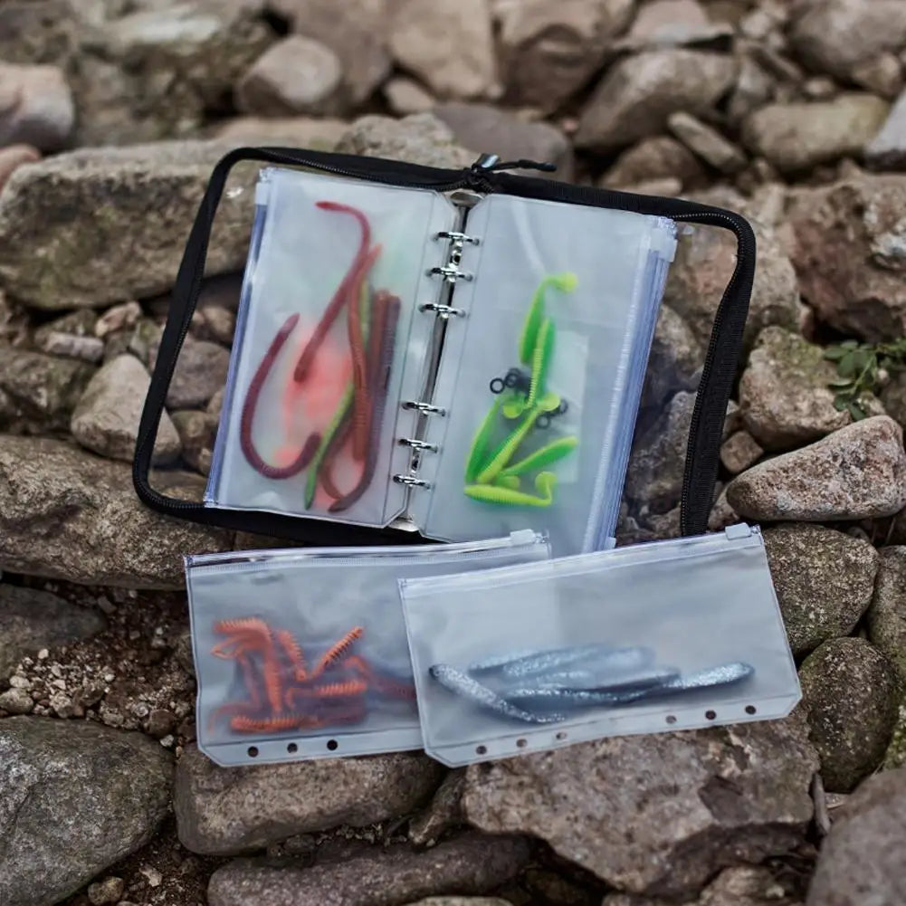 Waterproof Fishing Lure Storage Bag | Transparent PVC Tackle Organiser Pouch