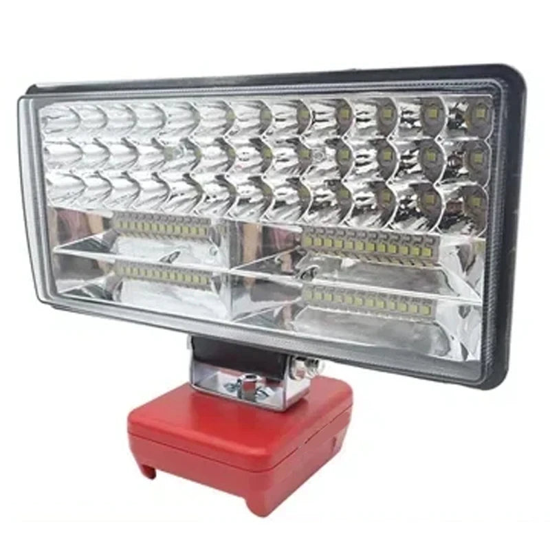 18V LED Work Light & Power Bank For Milwaukee  | USB Charging Torch | Jobsite & Fishing Light