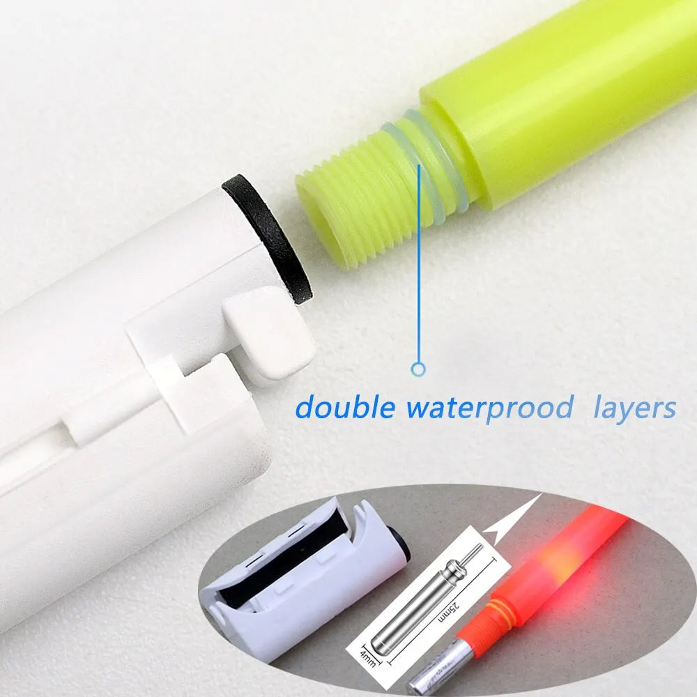 GOBAIT Special Edition Rod Tip Lights – Rechargeable LED Bite Indicators (2-Pack, USB Charger Included)