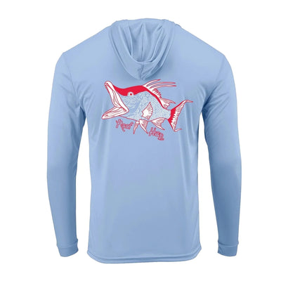 Men’s Long Sleeve Fishing Shirt with Hood | UPF50+ Outdoor Performance Top