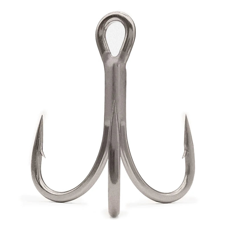 LUREHOLIC Treble Hooks | 3X / 4X Super Strong | Super Slide & Ultra Anti-Rust Coating | 8-Pack