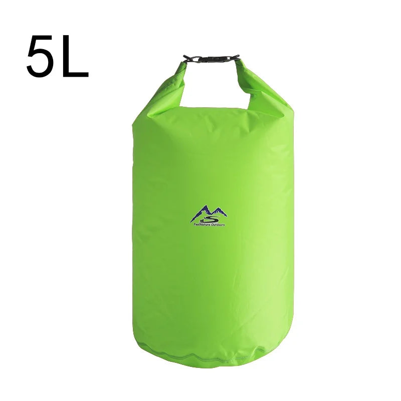 Heavy-Duty Waterproof Dry Bag | 5L–70L | Camping, Kayak & Fishing Use